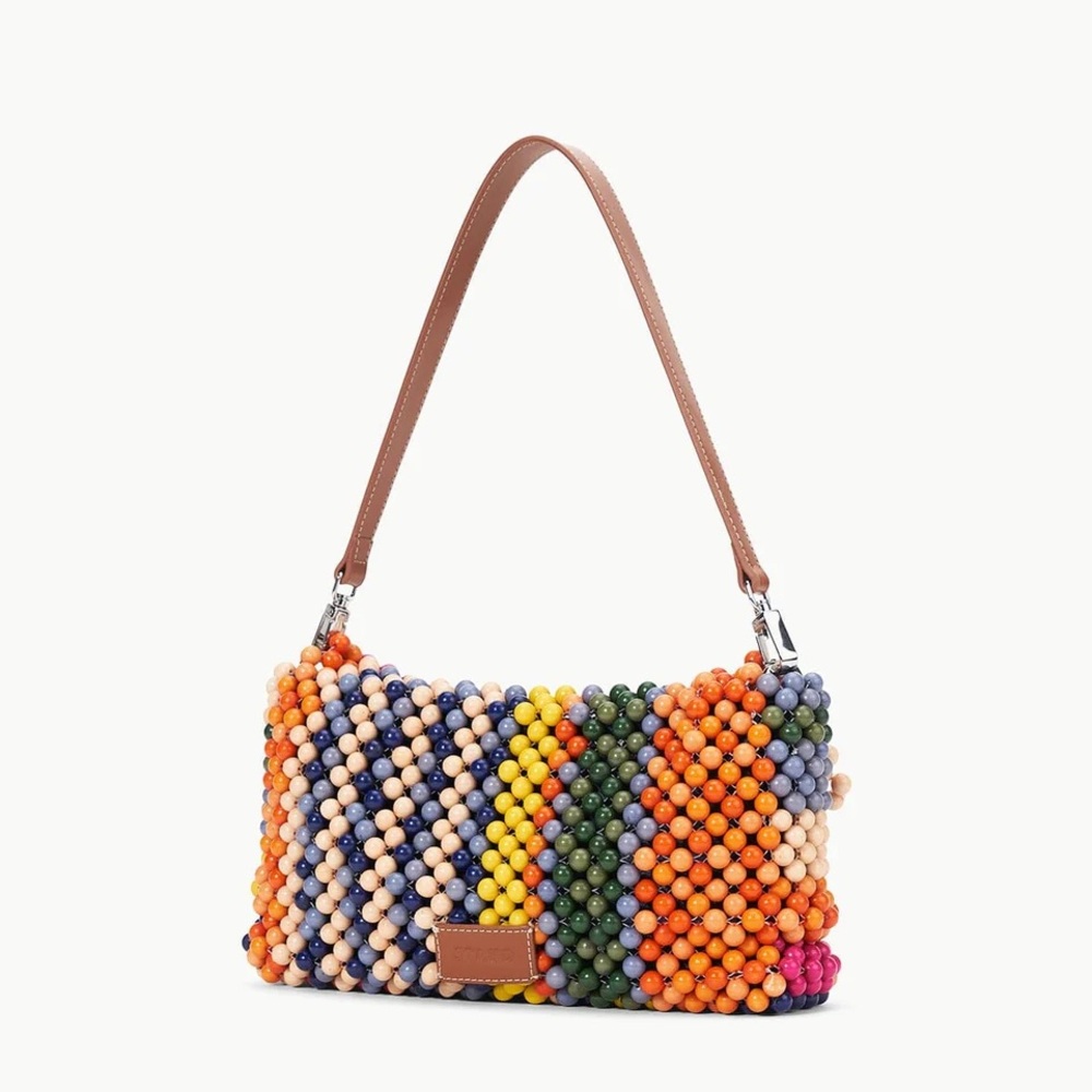 Staud Timmy Beaded Shoulder Bag - Picture 3 of 6